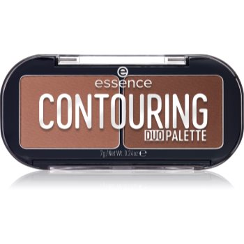 essence CONTOURING DUO PALETTE Patela pentru conturul fetei - imagine 2